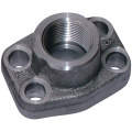 Directly Customized Cast Iron Threaded Flange Sand Casting Parts